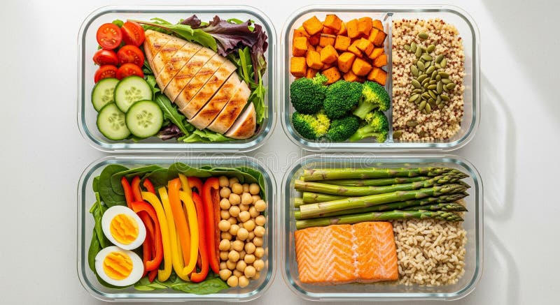 Healthy flexible meal prep for busy professionals